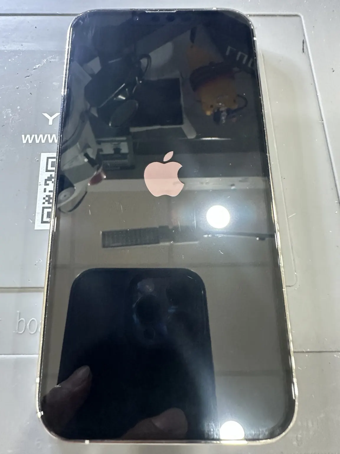 維修完成後開機測試